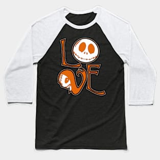 Love Halloween Baseball T-Shirt